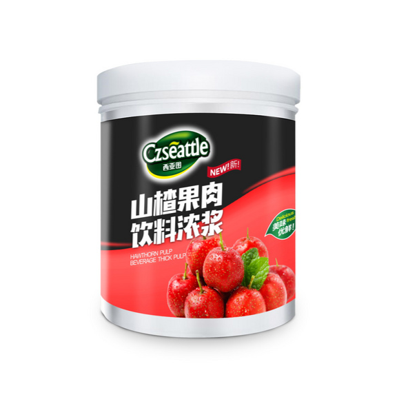 河南英的食品有限公司山楂果肉饮料浓浆